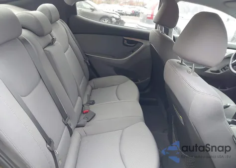 2013 Hyundai Elantra Gls from USA, damaged, VIN KMHDH4AE5DU649122